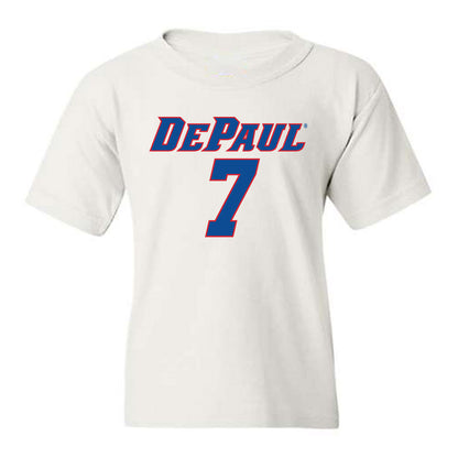 DePaul - NCAA Women's Basketball : Devin Hagemann - Replica Shersey Youth T-Shirt-0