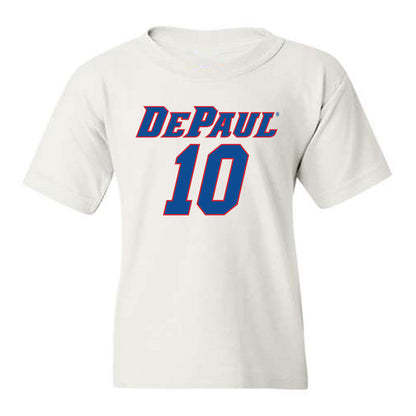 DePaul - NCAA Men's Basketball : Ilija Milijasevic - Replica Shersey Youth T-Shirt-0
