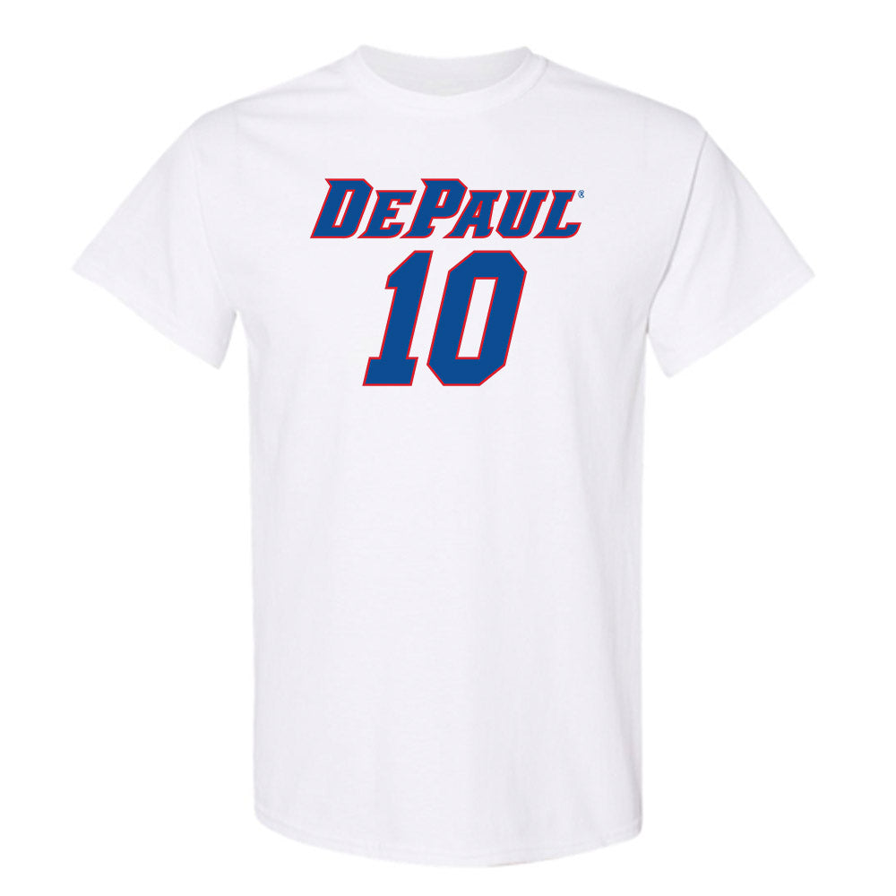 DePaul - NCAA Men's Basketball : Ilija Milijasevic - Replica Shersey T-Shirt-0