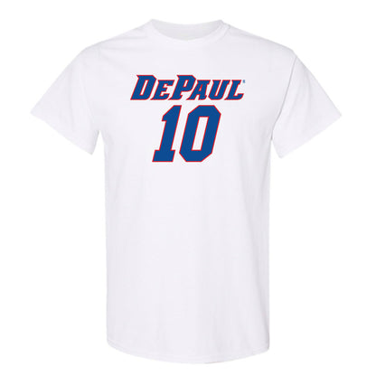 DePaul - NCAA Men's Basketball : Ilija Milijasevic - Replica Shersey T-Shirt-0