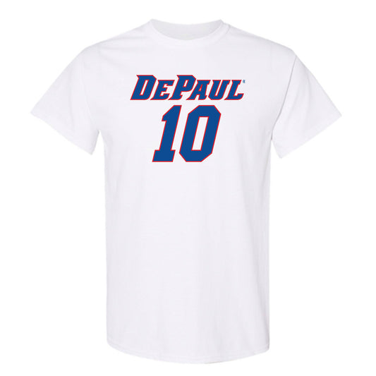 DePaul - NCAA Men's Basketball : Ilija Milijasevic - Replica Shersey T-Shirt-0