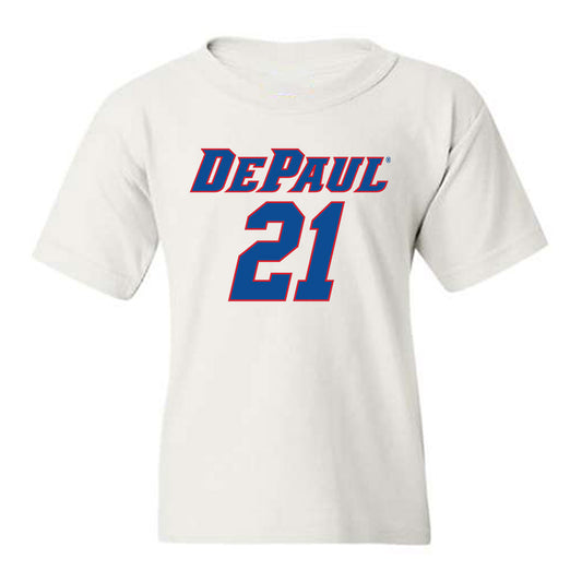 DePaul - NCAA Women's Basketball : Natiah Nelson - Replica Shersey Youth T-Shirt-0