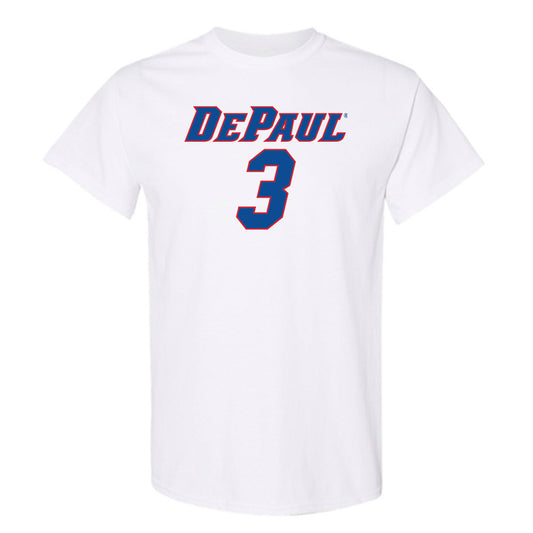 DePaul - NCAA Men's Basketball : Nate Kasher - Replica Shersey T-Shirt