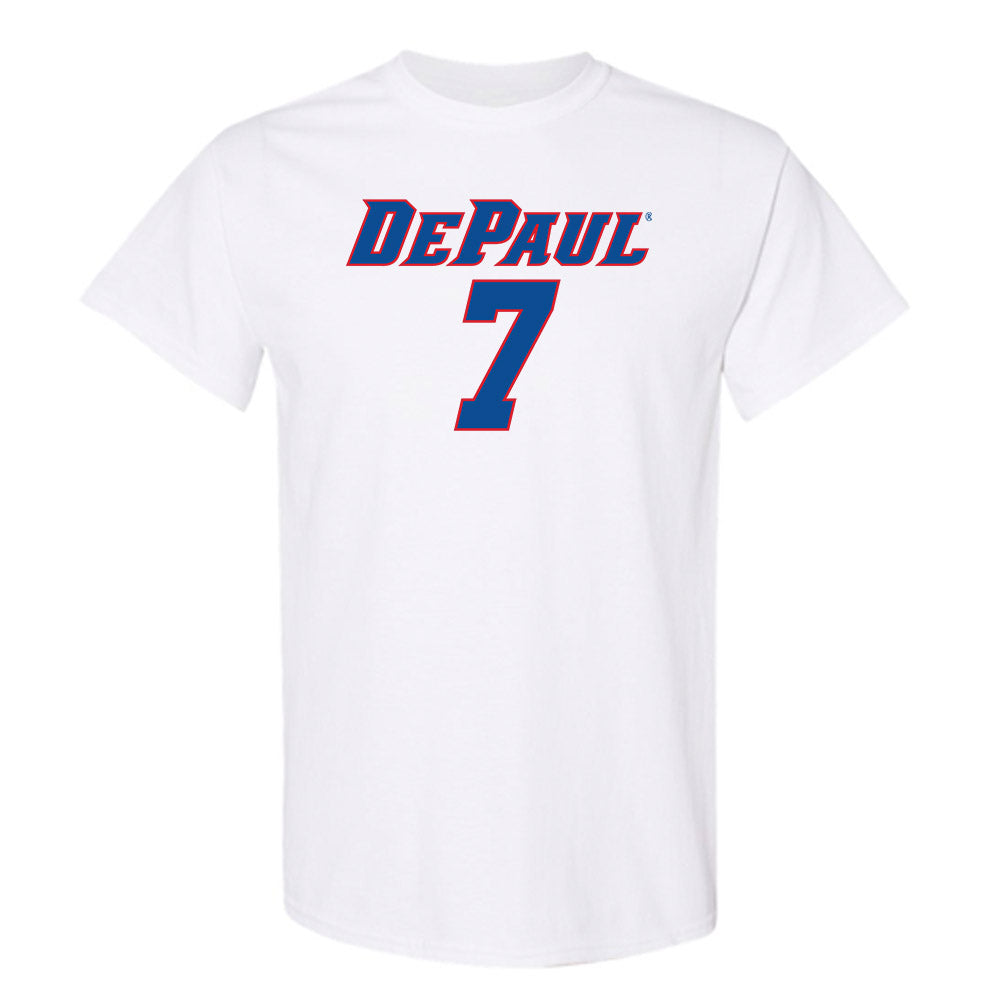 DePaul - NCAA Women's Basketball : Devin Hagemann - Replica Shersey T-Shirt-0