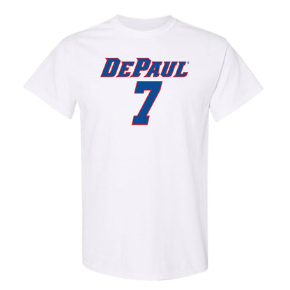 DePaul - NCAA Women's Basketball : Devin Hagemann - Replica Shersey T-Shirt-0