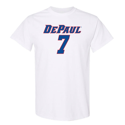 DePaul - NCAA Women's Basketball : Devin Hagemann - Replica Shersey T-Shirt-0