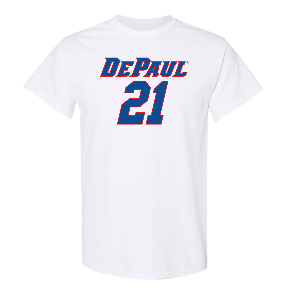 DePaul - NCAA Women's Basketball : Natiah Nelson - Replica Shersey T-Shirt-0