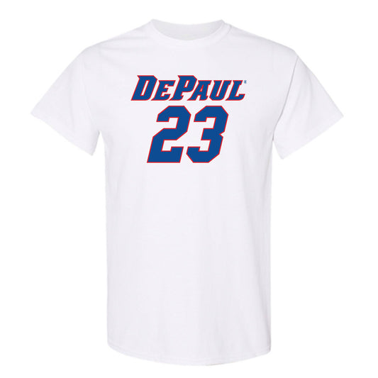 DePaul - NCAA Men's Basketball : David Thomas - Replica Shersey T-Shirt