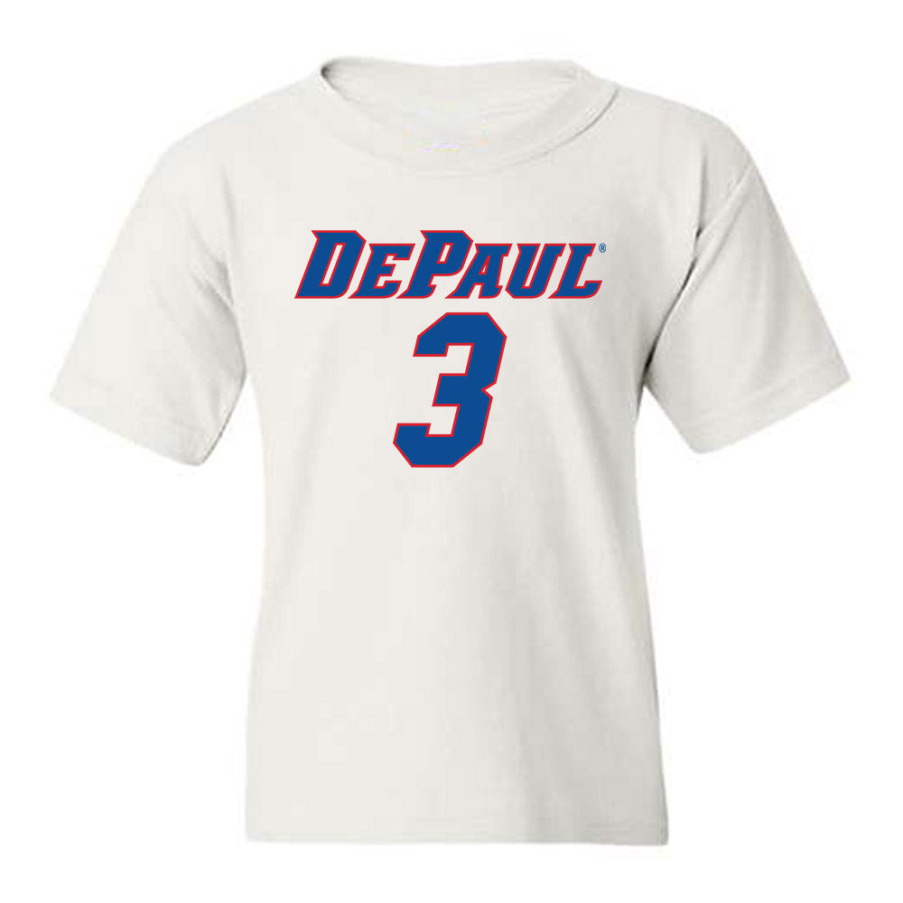 DePaul - NCAA Women's Basketball : Alayna West - Replica Shersey Youth T-Shirt-0