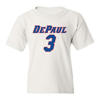 DePaul - NCAA Women's Basketball : Alayna West - Replica Shersey Youth T-Shirt-0