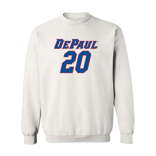 DePaul - NCAA Women's Basketball : Shakara McCline - Replica Shersey Crewneck Sweatshirt-0