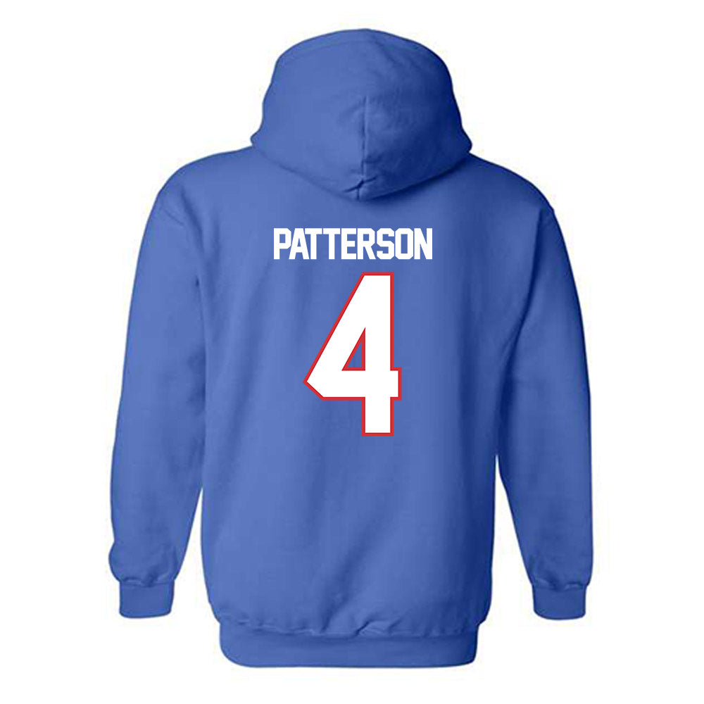LA Tech - NCAA Baseball : Cade Patterson - Replica Shersey Hooded Sweatshirt-1