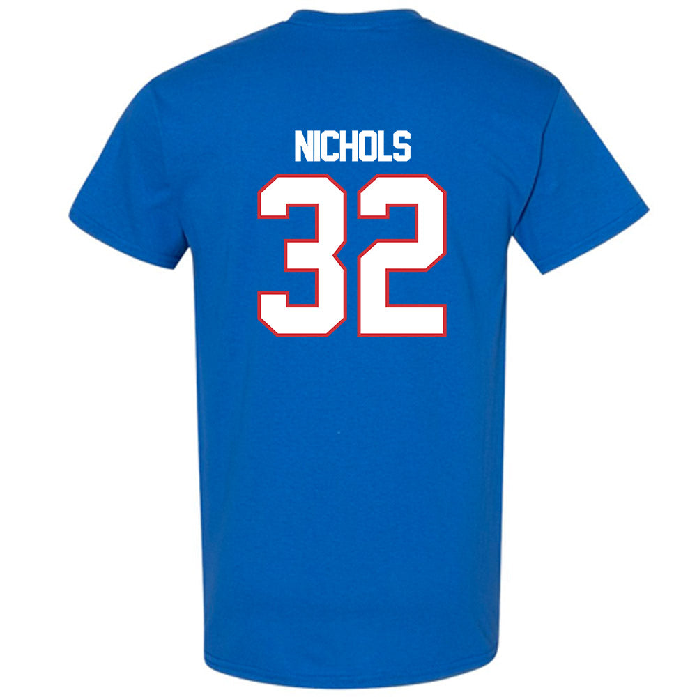 LA Tech - NCAA Baseball : Luke Nichols - Replica Shersey T-Shirt-1