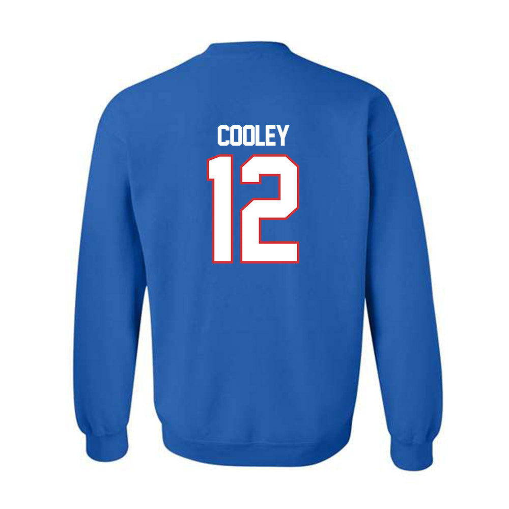 LA Tech - NCAA Baseball : Luke Cooley - Replica Shersey Crewneck Sweatshirt-1