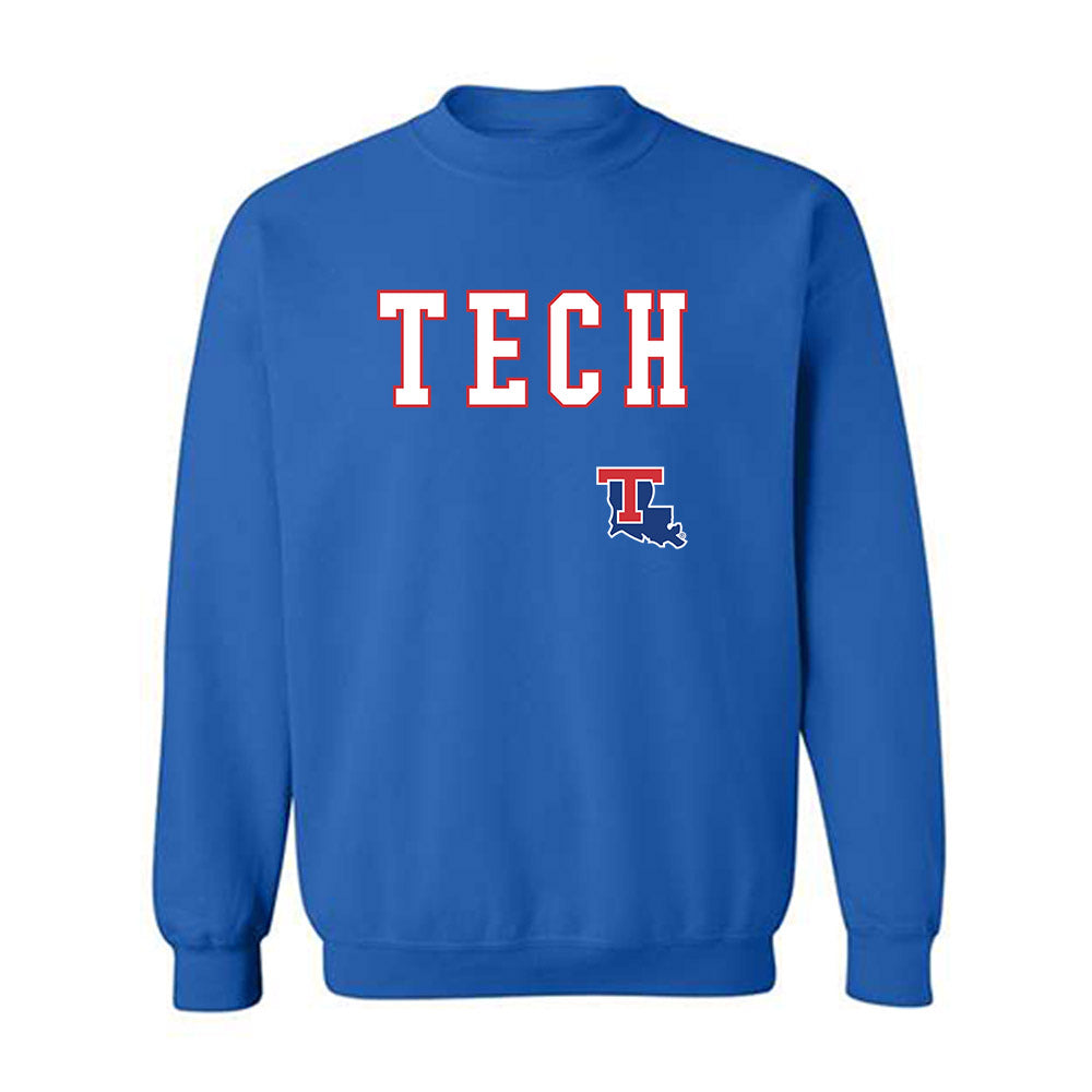 LA Tech - NCAA Baseball : Cade Patterson - Replica Shersey Crewneck Sweatshirt-0