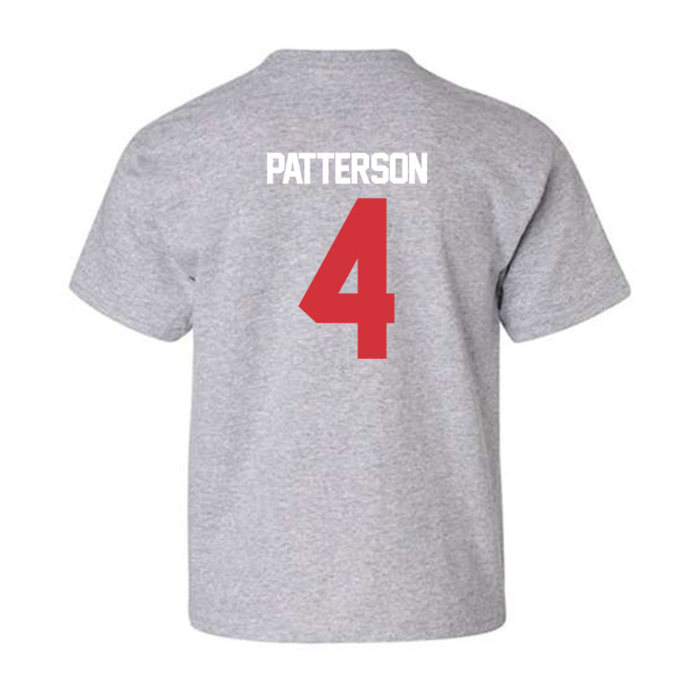 LA Tech - NCAA Baseball : Cade Patterson - Replica Shersey Youth T-Shirt-1