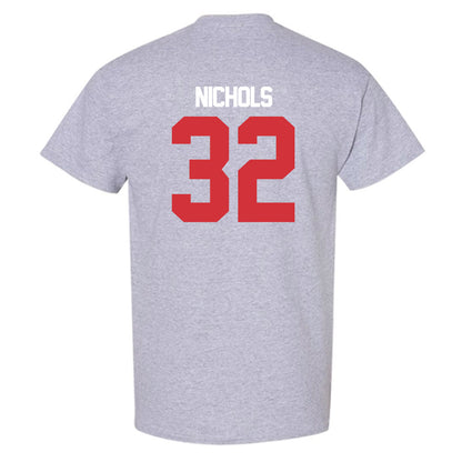 LA Tech - NCAA Baseball : Luke Nichols - Replica Shersey T-Shirt-1