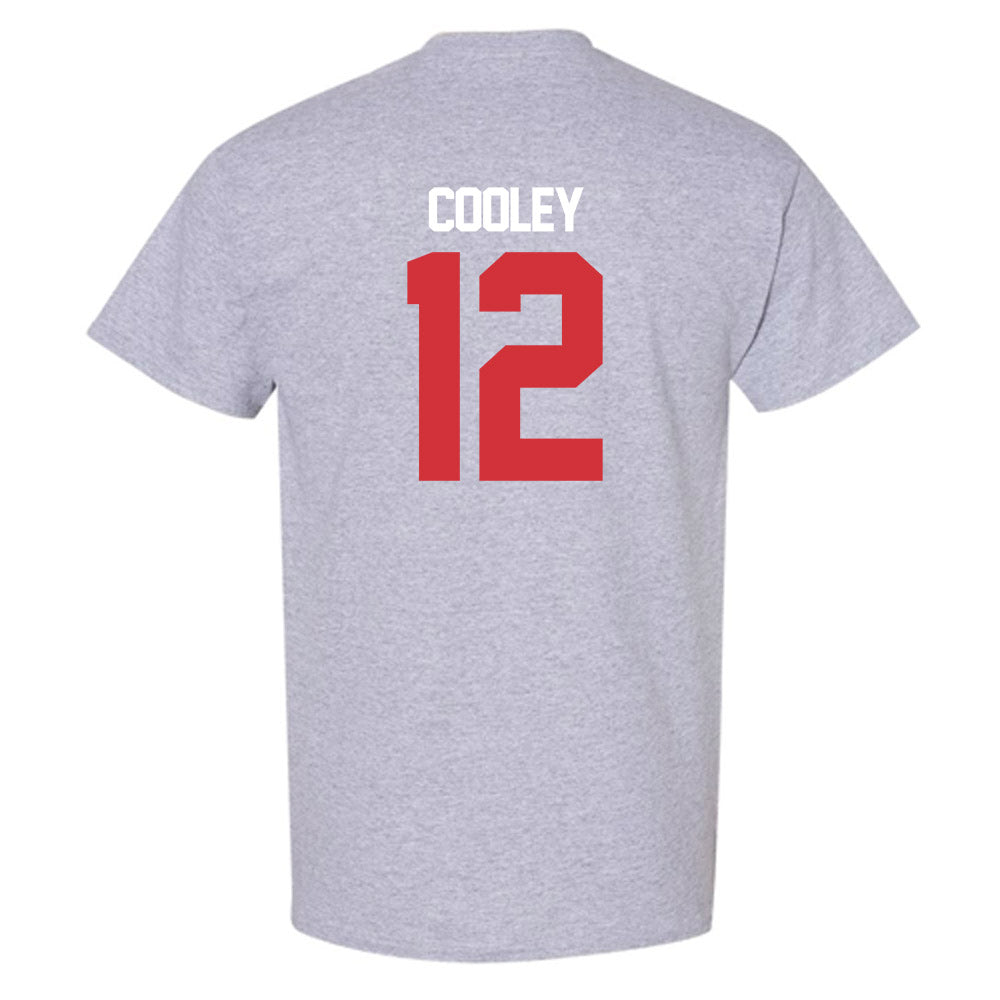 LA Tech - NCAA Baseball : Luke Cooley - Replica Shersey T-Shirt-1