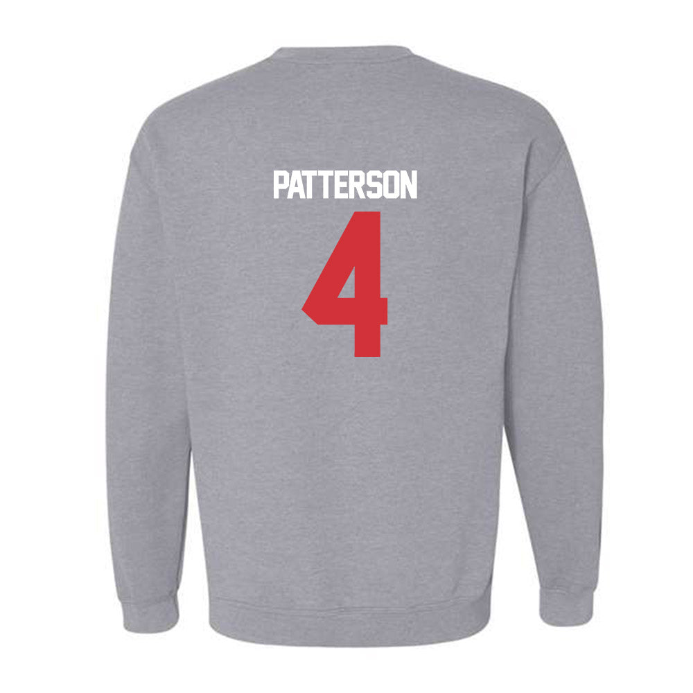LA Tech - NCAA Baseball : Cade Patterson - Replica Shersey Crewneck Sweatshirt-1