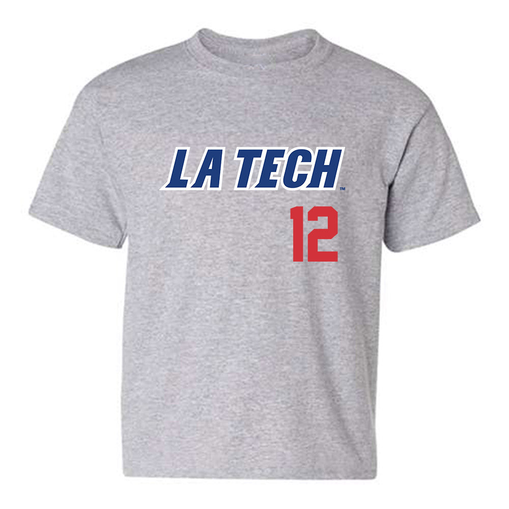 LA Tech - NCAA Baseball : Luke Cooley - Replica Shersey Youth T-Shirt-0