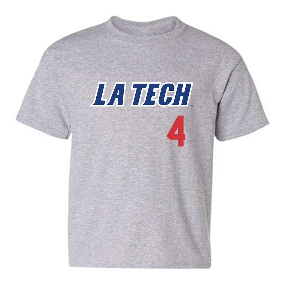 LA Tech - NCAA Baseball : Cade Patterson - Replica Shersey Youth T-Shirt-0
