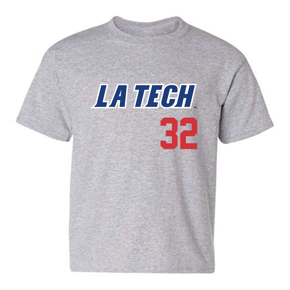 LA Tech - NCAA Baseball : Luke Nichols - Replica Shersey Youth T-Shirt-0