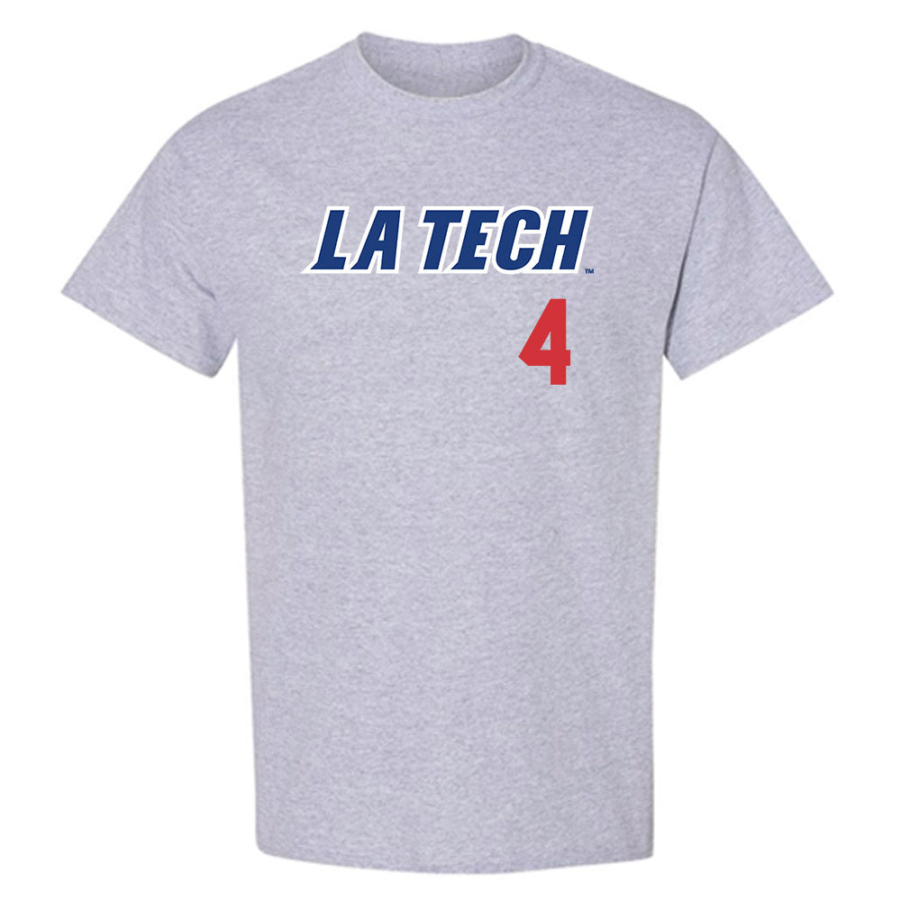 LA Tech - NCAA Baseball : Cade Patterson - Replica Shersey T-Shirt-0