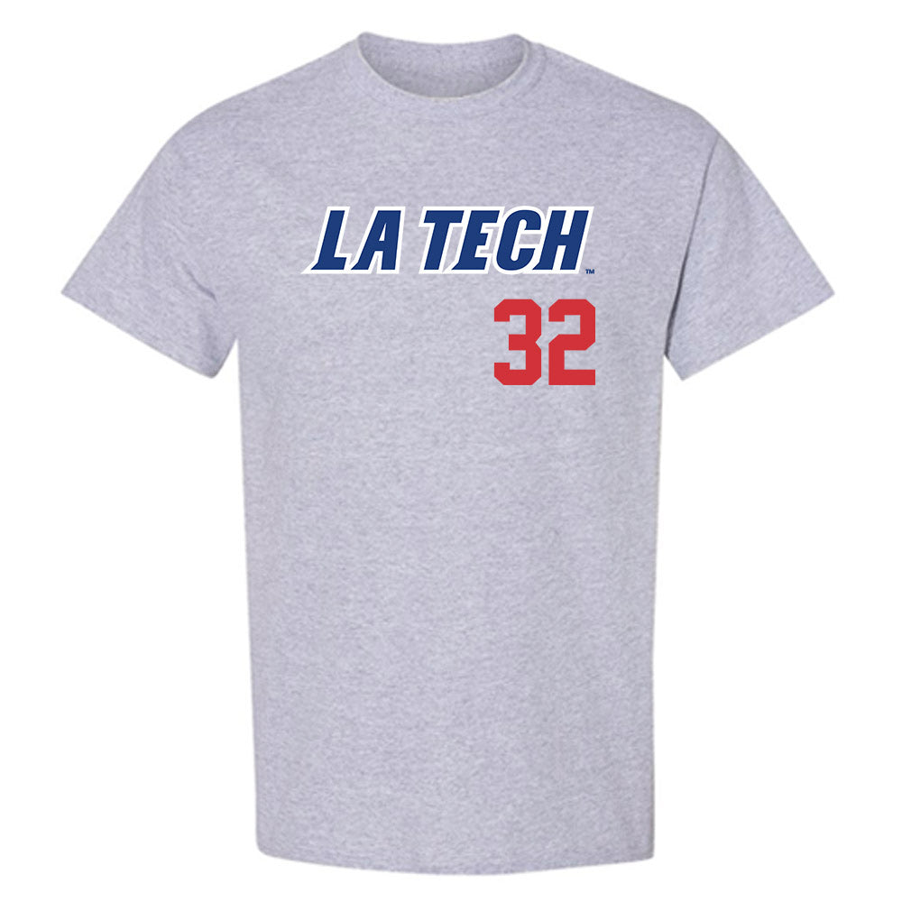 LA Tech - NCAA Baseball : Luke Nichols - Replica Shersey T-Shirt-0