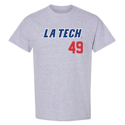 LA Tech - NCAA Baseball : Ethan Judice - Replica Shersey T-Shirt-0