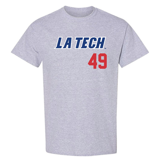 LA Tech - NCAA Baseball : Ethan Judice - Replica Shersey T-Shirt-0