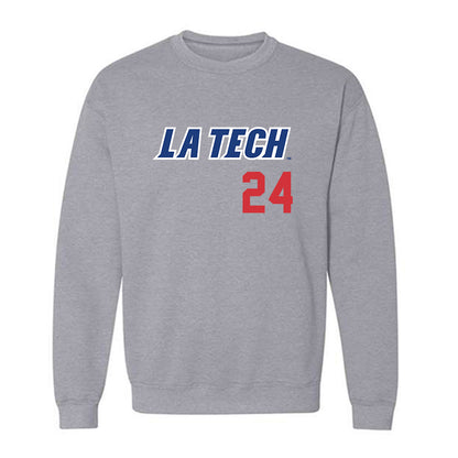 LA Tech - NCAA Baseball : Sebastian Mexico - Replica Shersey Crewneck Sweatshirt-0
