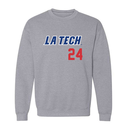 LA Tech - NCAA Baseball : Sebastian Mexico - Replica Shersey Crewneck Sweatshirt-0