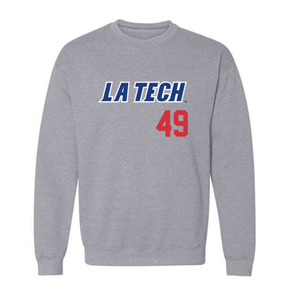LA Tech - NCAA Baseball : Ethan Judice - Replica Shersey Crewneck Sweatshirt-0