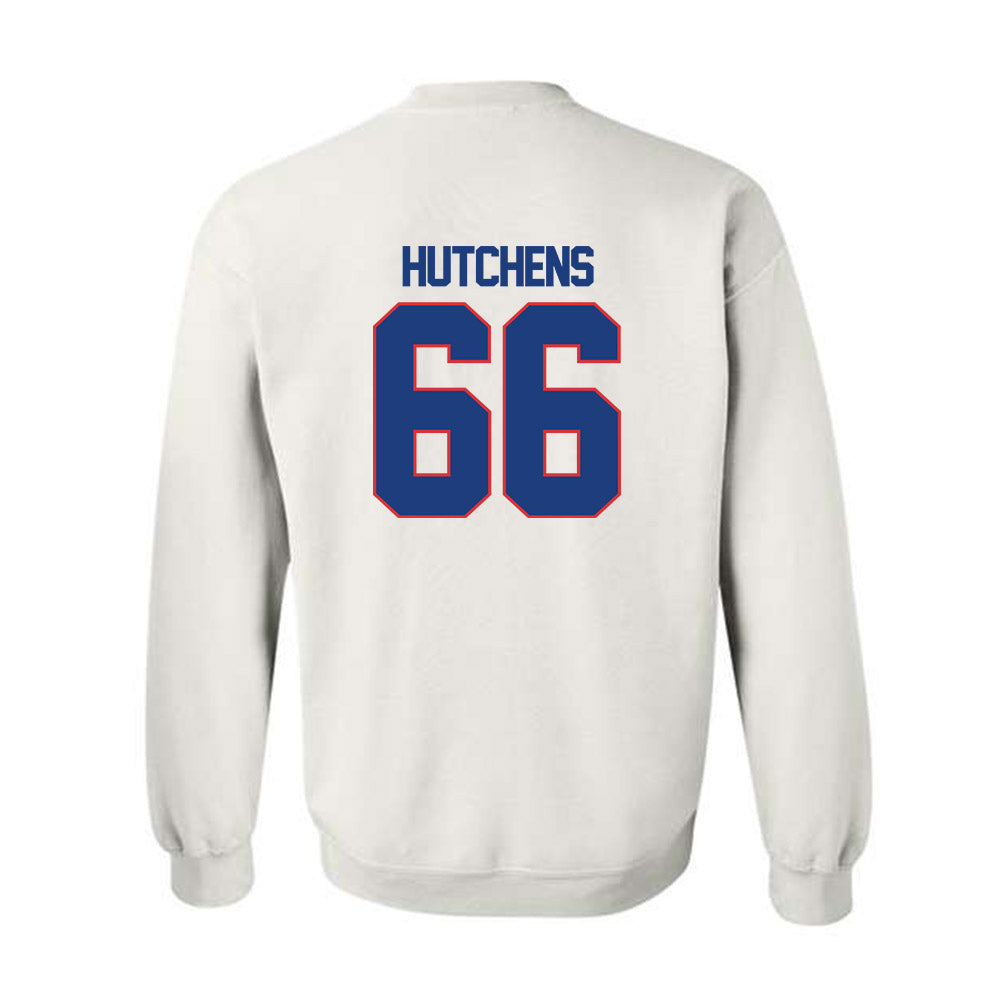 LA Tech - NCAA Football : Will Hutchens - Generic Shersey Crewneck Sweatshirt-1
