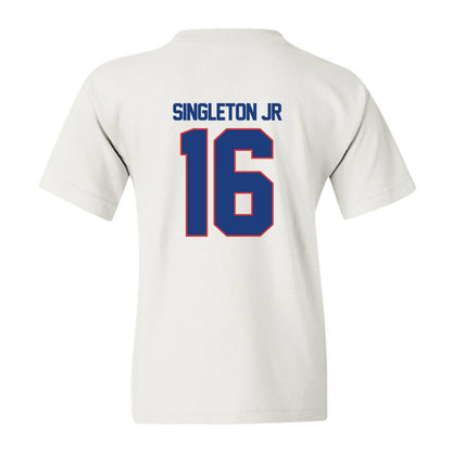LA Tech - NCAA Football : Marques Singleton Jr - Generic Shersey Youth T-Shirt-1