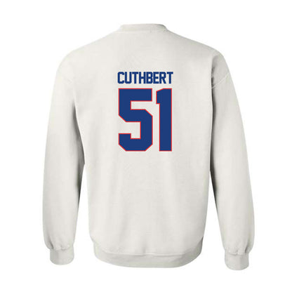LA Tech - NCAA Football Legends : Josh Cuthbert - Generic Shersey Crewneck Sweatshirt-1
