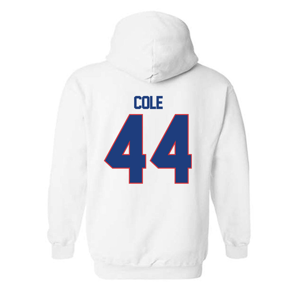 LA Tech - NCAA Football Legends : Adrien Cole - Generic Shersey Hooded Sweatshirt-1