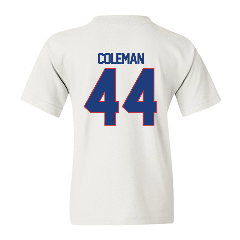 LA Tech - NCAA Football : Kaleb Coleman - Generic Shersey Youth T-Shirt-1