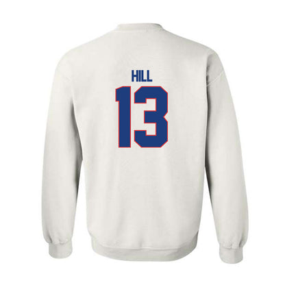 LA Tech - NCAA Football : Cameron Hill - Generic Shersey Crewneck Sweatshirt-1