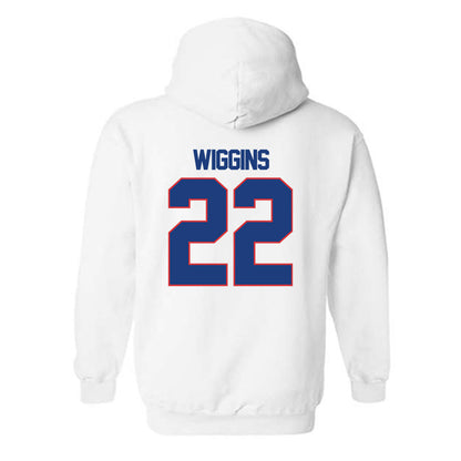 LA Tech - NCAA Football : Omiri Wiggins - Generic Shersey Hooded Sweatshirt