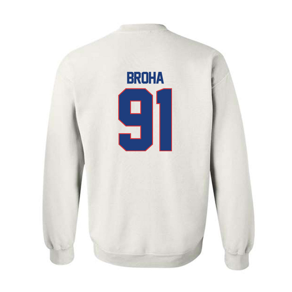 LA Tech - NCAA Football Legends : Matthew Broha - Generic Shersey Crewneck Sweatshirt-1