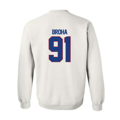 LA Tech - NCAA Football Legends : Matthew Broha - Generic Shersey Crewneck Sweatshirt-1