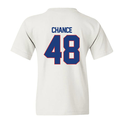 LA Tech - NCAA Football : John Hoyet Chance - Generic Shersey Youth T-Shirt-1