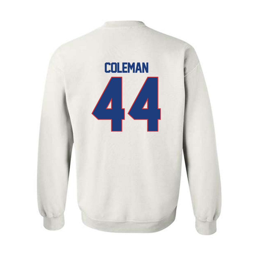 LA Tech - NCAA Football : Kaleb Coleman - Generic Shersey Crewneck Sweatshirt-1