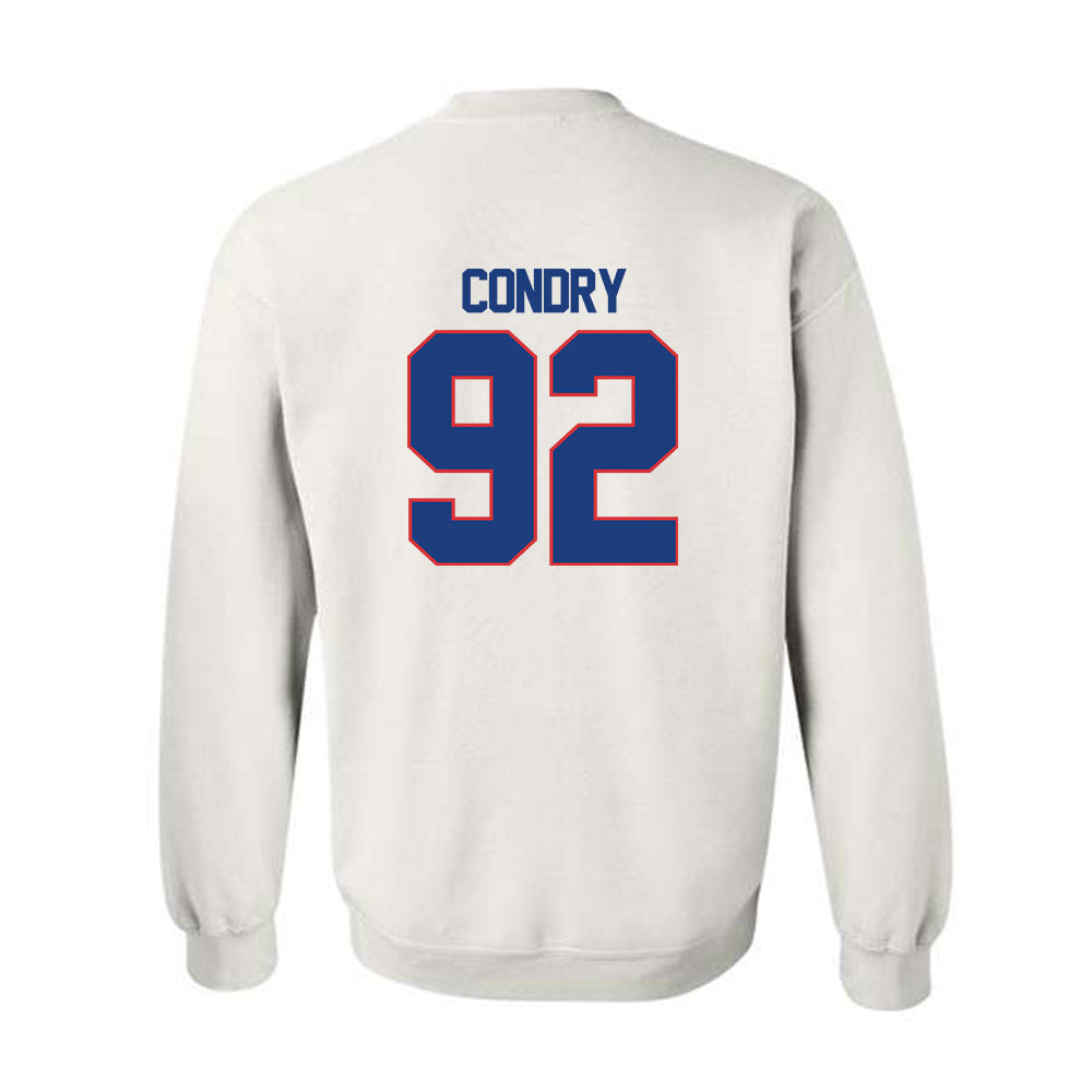 LA Tech - NCAA Football : Sterling Condry - Generic Shersey Crewneck Sweatshirt-1