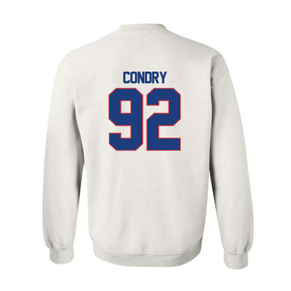 LA Tech - NCAA Football : Sterling Condry - Generic Shersey Crewneck Sweatshirt-1