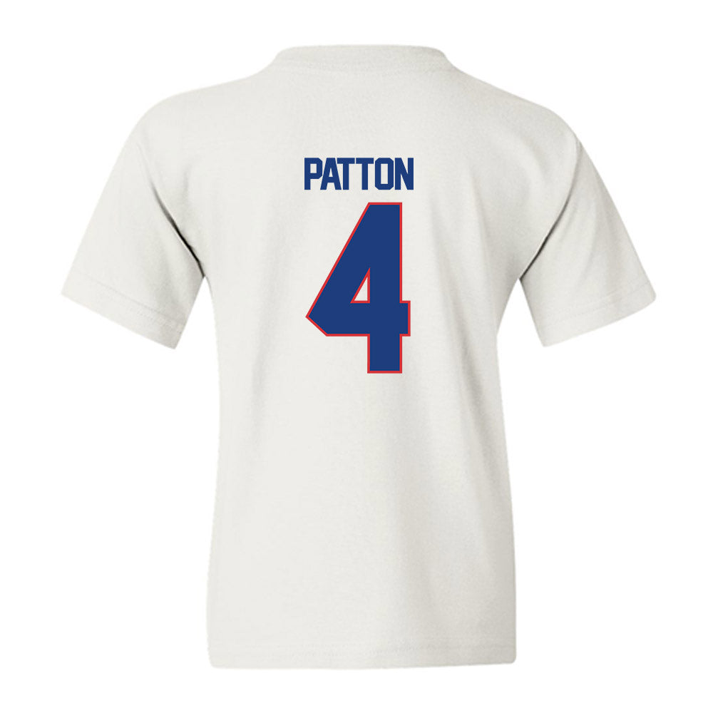 LA Tech - NCAA Football Legends : Quinton Patton - Generic Shersey Youth T-Shirt-1