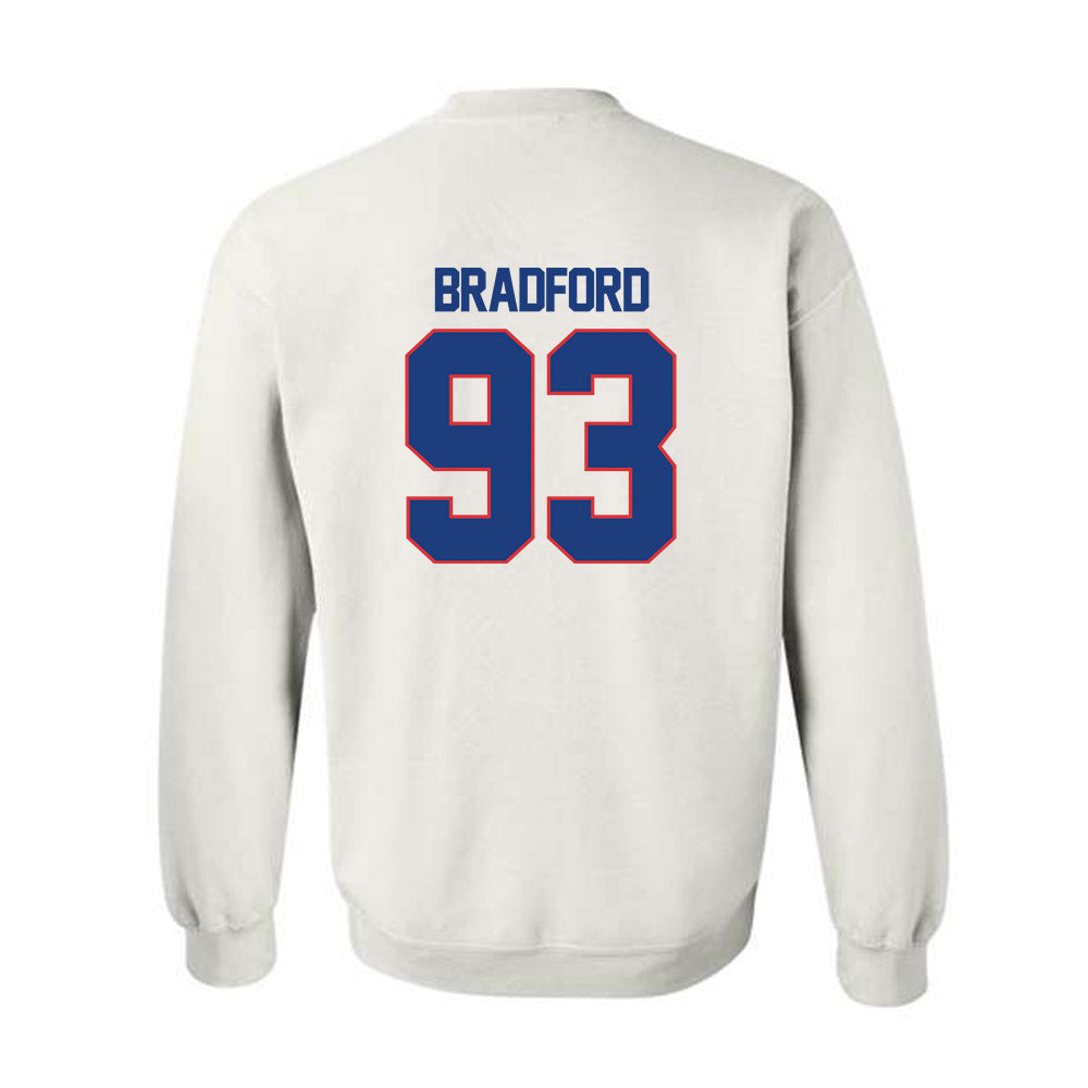 LA Tech - NCAA Football : Jacob Bradford - Generic Shersey Crewneck Sweatshirt-1