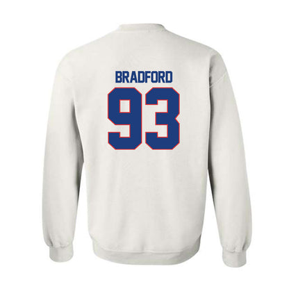 LA Tech - NCAA Football : Jacob Bradford - Generic Shersey Crewneck Sweatshirt-1
