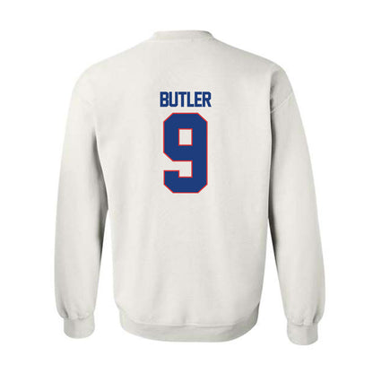 LA Tech - NCAA Football Legends : Vernon Butler - Generic Shersey Crewneck Sweatshirt-1